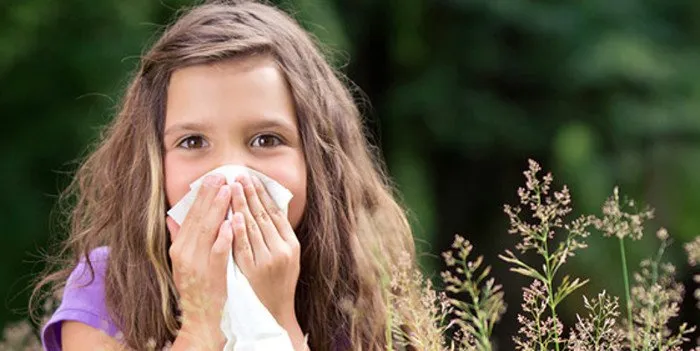 alergia niña